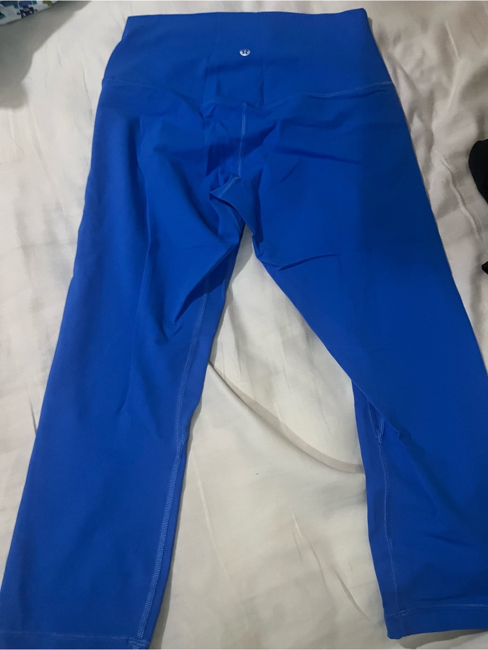 lululemon bright blue athletic leggings